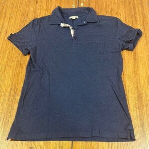 BURBERRY BRIT Men’s Navy Blue Cotton Polo